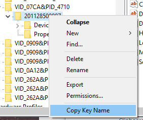 Copy Key Path