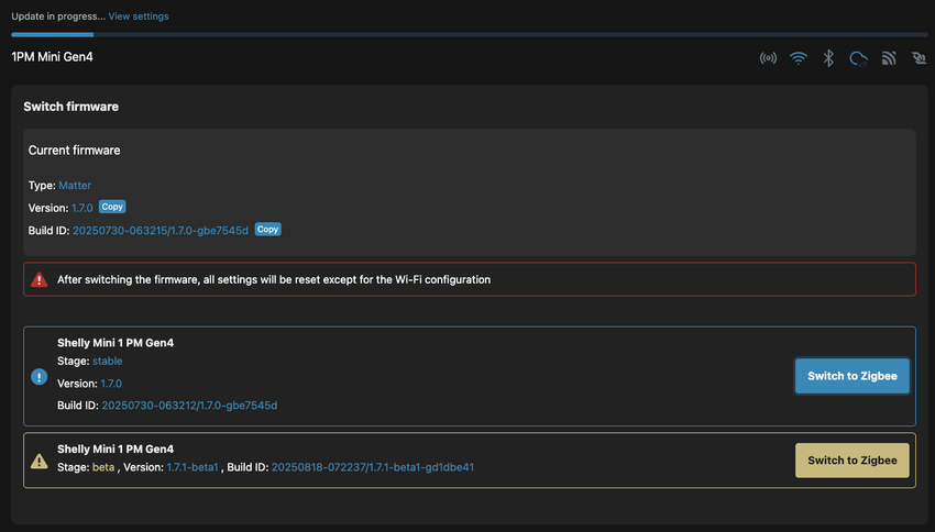 zigbee firmware