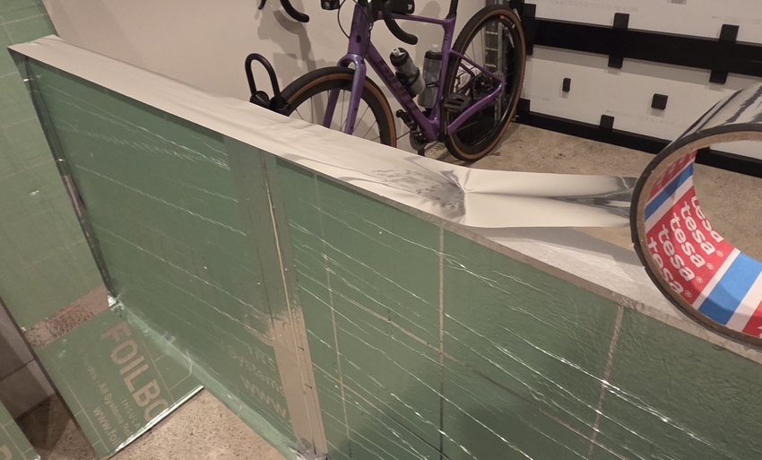 tape edges