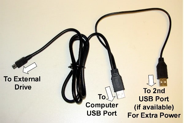 An example of a Y cable I used